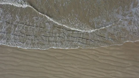 Slow motion beach and surf Stock Footage 123818414
