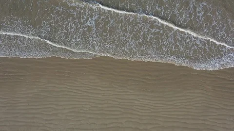 Slow motion beach and surf Stock Footage 124699622