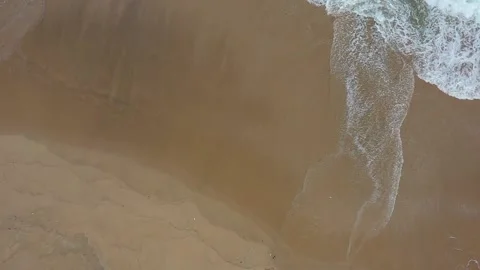 Slow motion beach and surf Video stock 134239250