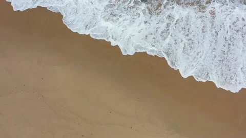 Slow motion beach and surf Stock Footage 134302663