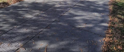Slow Motion Bicycle Shadows on the Park Video stock 90664224