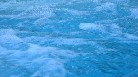 Slow Motion Blue Water Stock Footage 78256172