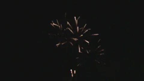 Slow Motion Bokeh Fireworks 動画素材 78076849