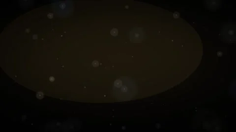 Slow Motion Bokeh Particle Loop - Dark Glitter Light Backdrop Video stock 341954722