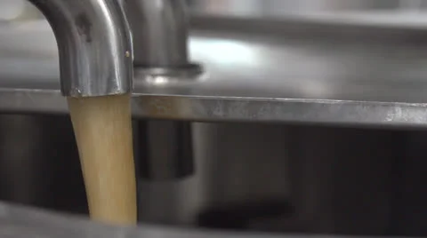 Slow Motion Bread Ingredients Coming Out of Tube HD Video Stock Footage 25941194