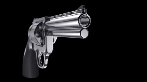 Slow motion bullet gun Stock Footage 36371872