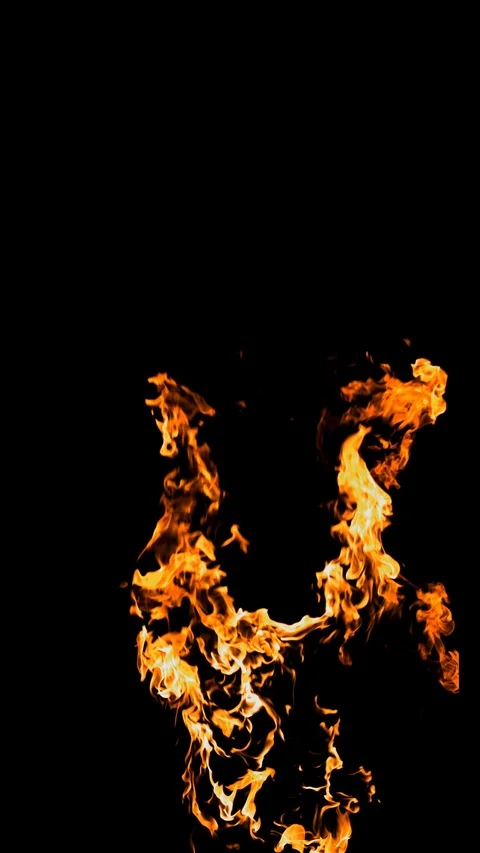 Slow motion bursts of fire Video stock 122178867