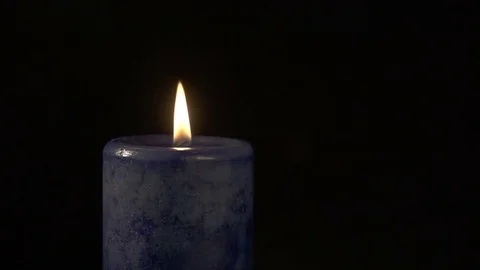 Slow Motion Candle Blown Out 2 Stock Footage 77152155