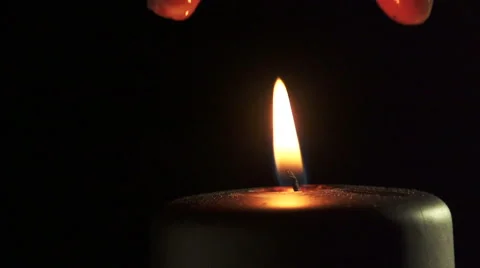 Slow motion of candle 스톡 동영상 47003878