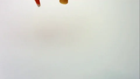 Slow Motion Candy Corn Spilling Stock Footage 70333431