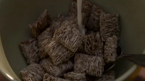 Slow motion  cereal 4 Stock Footage 52064319
