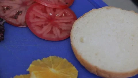 Slow motion of Chef Cooking in the Kitchen, Restaurant wok fire cooking Close up Видео 142875109