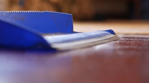 Slow-motion Cleaning Dust With Scoop and Brush Stock Footage 88866545