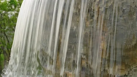 Slow motion of clear river stream.  Vidéo 274489550