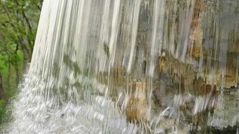 Slow motion of clear river stream.  Stock Footage 274489602