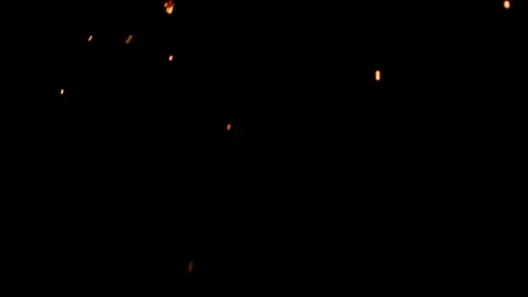 Slow motion close up of fireworks and sparklers Stock Footage 107983634