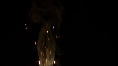 Slow motion close up of fireworks and sparklers Stock Footage 107986317