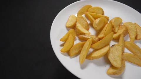 Slow motion close up meal Stock Footage 121829337