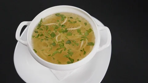 Slow motion close up meal Stock Footage 121829352