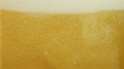 Slow Motion Close Up Pouring Beer Stock Footage 193313534