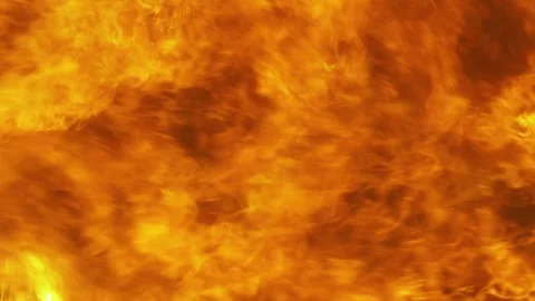 Slow-motion close-up shot of a scene of a moving burning pattern as a background Stock Footage 244947991