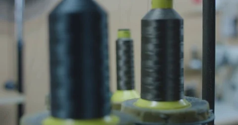 Slow motion close up shot of shoe making and devices. Stock Footage 71914938