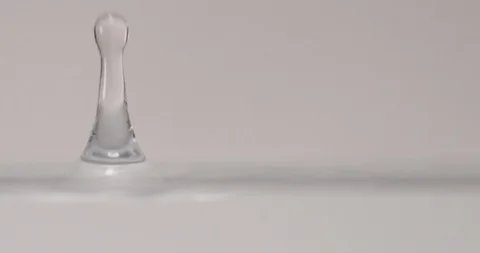 Slow Motion Close Up Water Drip Stock Footage 107938448