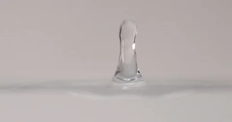 Slow Motion Close Up Water Drip Stock Footage 107939611