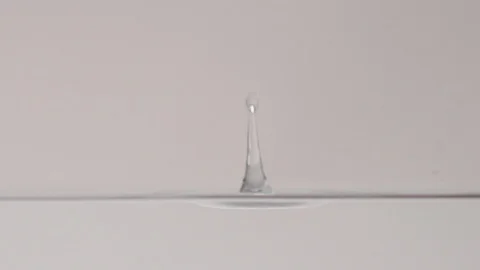 Slow Motion Close Up Water Drip Stock Footage 107940456