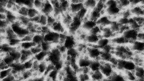 Slow Motion Cloud-style Particles Effect with More Highlighted Texture Видео 153780386