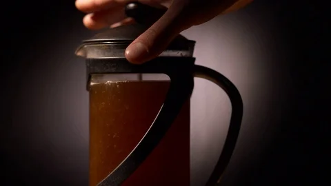 Slow Motion coffee brewing Vidéo 74918310