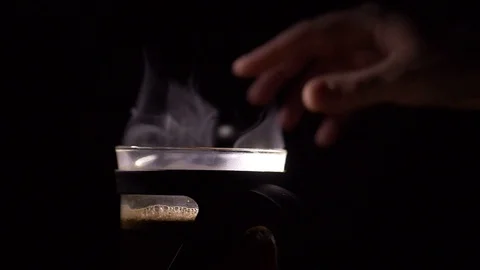 Slow Motion coffee brewing Stock Footage 74924570