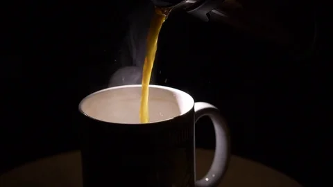 Slow Motion coffee brewing Stock Footage 74925155
