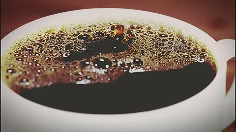 Slow motion coffee Stock Footage 214233725