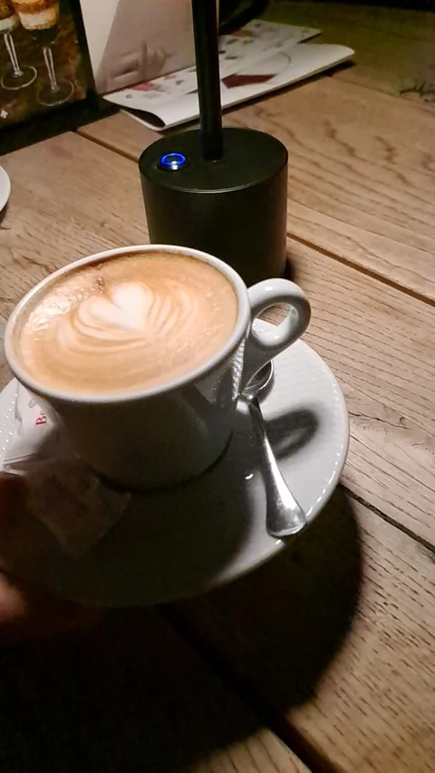 Slow Motion Coffee Night Video Video stock 251817495