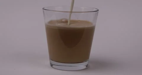 Slow-Motion Coffee Pour Stock Footage 280110948