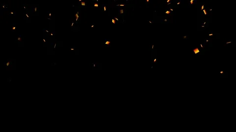 Slow Motion Confetti Rain Falling Down Animation 4k. Colorful Confetti Falling. 库存影片 336503016