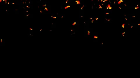 Slow Motion Confetti Rain Falling Down Animation 4k. Colorful Confetti Falling. 库存影片 336503019