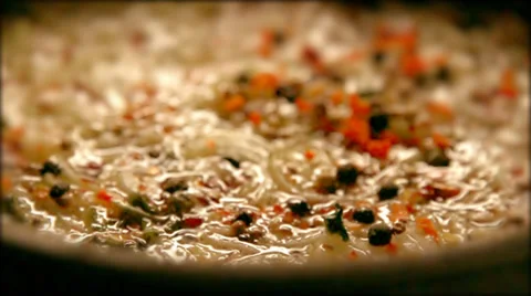 Slow motion cooking Vídeos de archivo 37240540