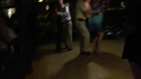 Slow-motion dancing legs Stock Footage 67952582