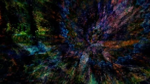 Slow Motion Dreamlike Psychedelic Blur footage (1975) Video stock 129239768