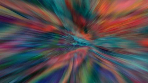 Slow Motion Dreamlike Psychedelic Blur footage (2286) Stock Footage 129762346