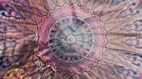 Slow Motion Dreamlike Psychedelic Blur footage (2837) Stock Footage 130961964