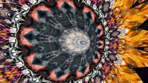 Slow Motion Dreamlike Psychedelic Blur footage (2936) Stock Footage 131582198