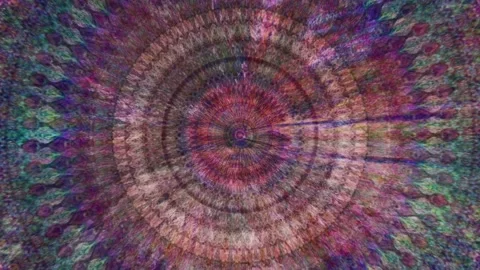 Slow Motion Dreamlike Psychedelic Blur footage (2827) Stock Footage 132085940