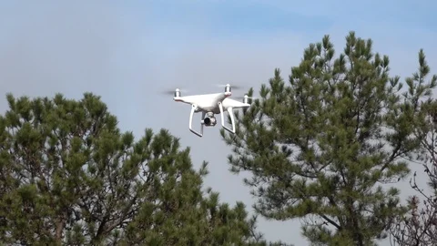 Slow Motion Drone Fly By Video stock 104071409