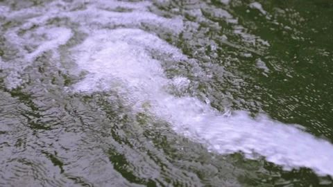 Slow Motion of Drop Water Splash Bubbles Stock Footage 132270403