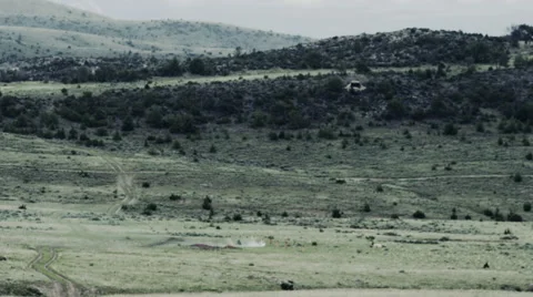 Slow motion explosion and shockwave at Green Beret training. Stock Footage 52257866