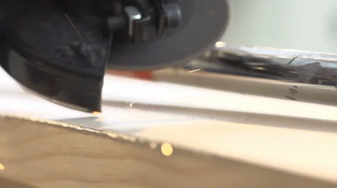 Slow Motion Extreme Close Up Of Grinder Stock Footage 35363933