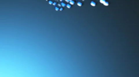 Slow motion falling glass or metall balls 스톡 동영상 481168